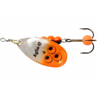Silver/Orange