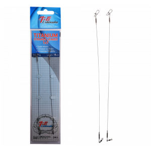 Поводок Ushiwaka Titanium Strands UTS71507, 1х7, 7кг/15см, 2шт